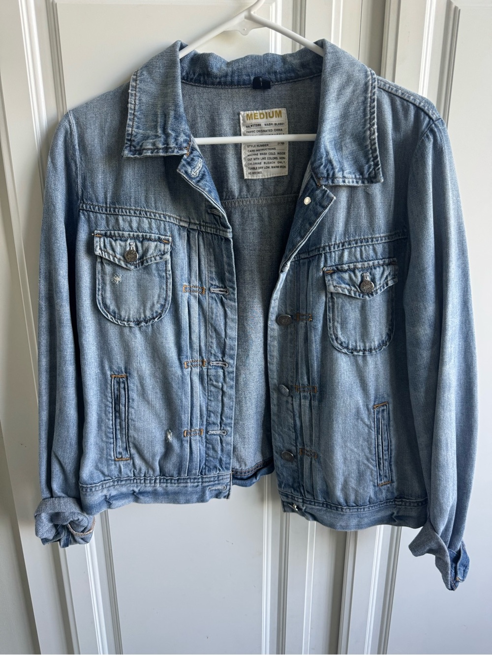 I.Crew Denim Jacket  Women's size medium